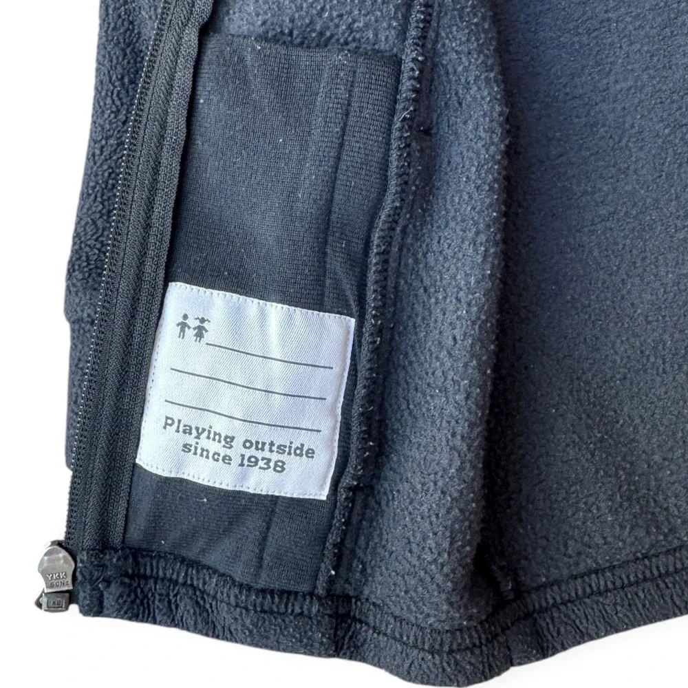 Columbia Baby Black Steens Mountain Full Zip Fleece Jacket 12-18 Months